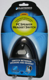 Plantronics PC Speaker Headset Switch